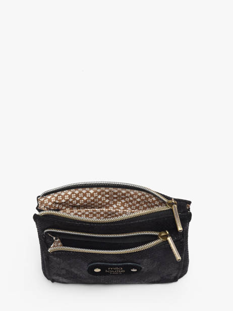 Portemonnee Pg2 Mila louise Zwart pg2 23690PG2 ander zicht 1