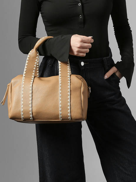 Handtas Brodery Miniprix Bruin brodery 19671 ander zicht 1