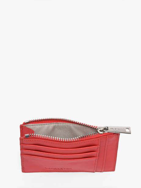 Portefeuille Paris Leder Lancaster Rood paris pm 22 ander zicht 1