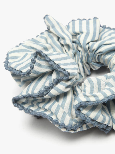 Stoffen Haarelastiek Rayures Hindbag Blauw rayures RA ander zicht 1