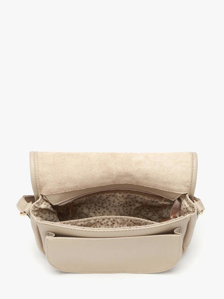Cross Body Tas Grained Miniprix Beige grained F7532OR ander zicht 2
