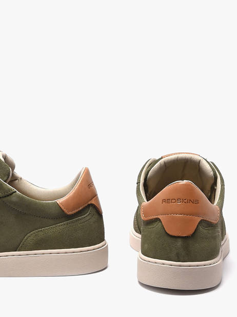 Sneakers Quadra Uit Leder Redskins Groen men QUADRA ander zicht 2