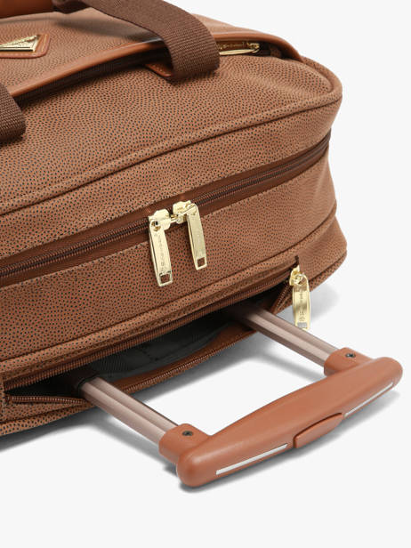 Pilot Case Op Wieltjes Snowball Bruin business 12040 ander zicht 1