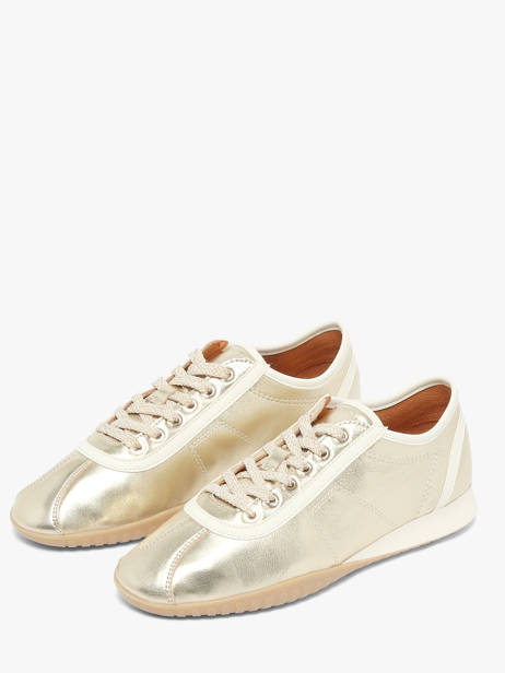 Sneakers Uit Leder Mam'zelle Goud women CSGLO37 ander zicht 1