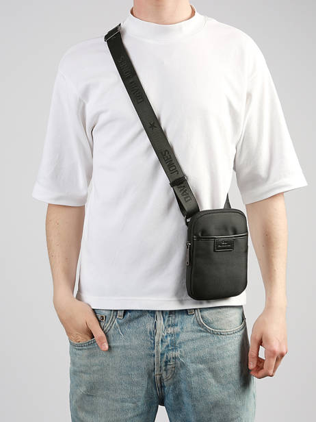 Cross Body Tas David jones Zwart men 931101 ander zicht 1