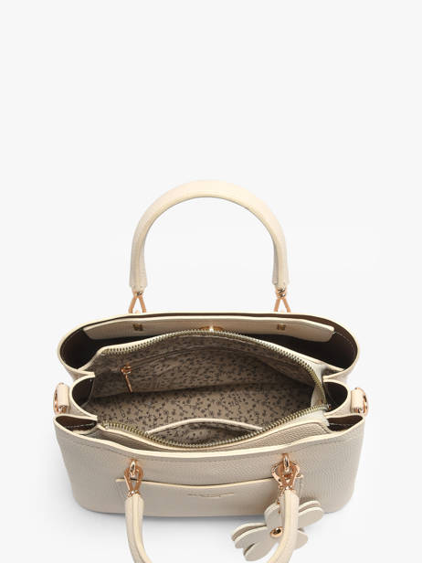 Cross Body Tas Grained Miniprix Beige grained H6931 ander zicht 1