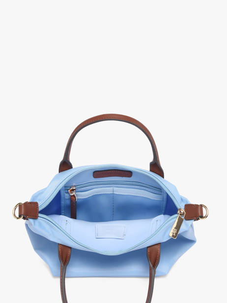 Cross Body Tas Popette Nylon Tommy hilfiger Blauw popette AW17709 ander zicht 2