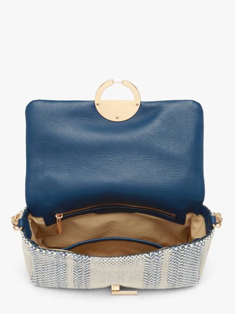 Cross Body Tas Moon Vanessa bruno Blauw moon 7V40533 ander zicht 3