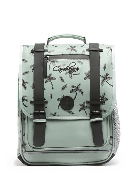 Rugzak 3 Compartimenten Cameleon Groen vintage north PBVWSD39 ander zicht 6