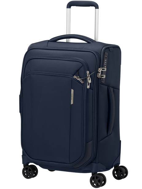 Soepele Reiskoffer Respark Samsonite Blauw respark KJ3007 ander zicht 2