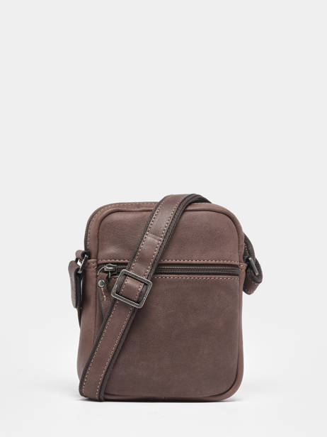 Cross Body Tas Spider Leder Etrier Bruin spider ESPI704S ander zicht 4