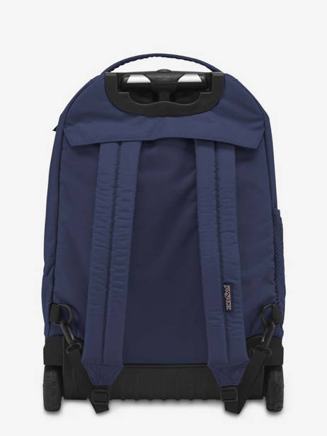 Rugzak Op Wieltjes 2 Compartimenten Jansport Blauw back to school EA5BAL ander zicht 3